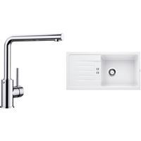 Blanco SET11-C FAVUM XL 6 S biela + MILA chróm