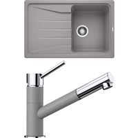 Blanco SET08-D SONA 45 S hliníková metalíza + KANO-S hliníková metalíza