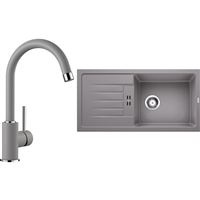 Blanco SET11-D FAVUM XL 6 S hliníková metalíza + MIDA hliníková metalíza