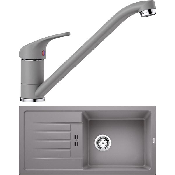Blanco SET11-A FAVUM XL 6 S hliníková metalíza + DARAS hliníková metalíza