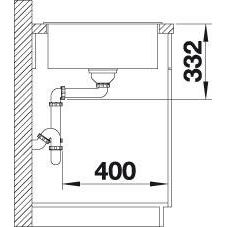 Blanco ZIA 45 S Compact antracit 524 721