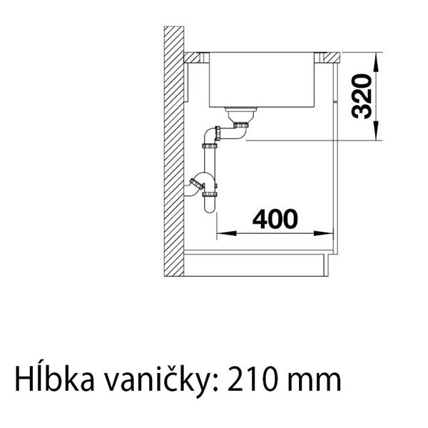 Blanco ANDANO XL 6 S-IF Compact hodvábny lesk 523 001 pravý