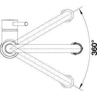 Blanco CATRIS-S Flexo PVD steel 525 792