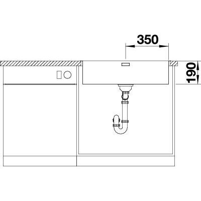Blanco ANDANO 700-IF hodvábny lesk 522 969