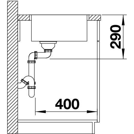 Blanco ANDANO 700-IF hodvábny lesk 522 969