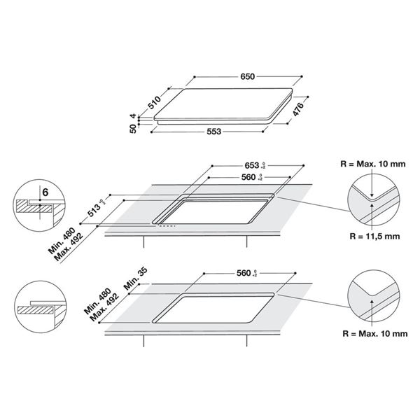 Whirlpool WF S8865 NE