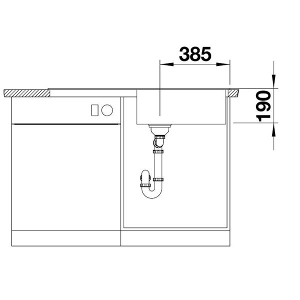 Blanco ZIA XL 6 S hliníková metalíza 517 569