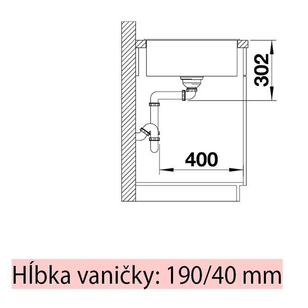 Blanco AXIA III XL 6 S sivá vulkán 527 234