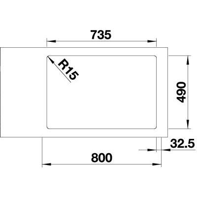 Blanco ANDANO 340/340-IF/A hodvábny lesk 525 248