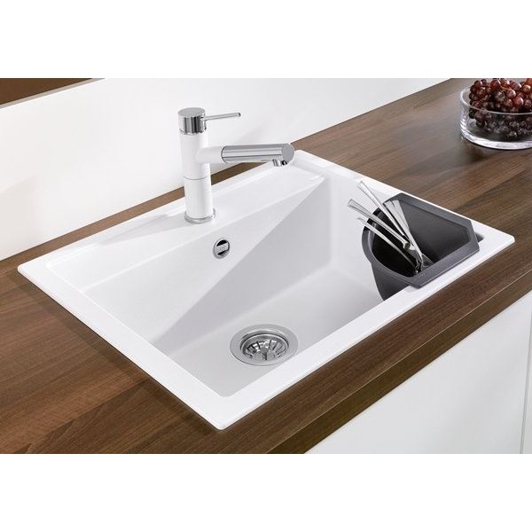 Blanco miska rohová čierny plast 235 866