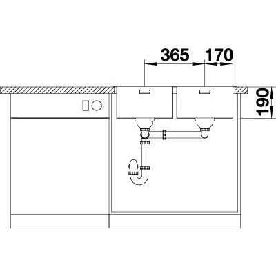 Blanco ANDANO 340/340-IF/A hodvábny lesk 525 248