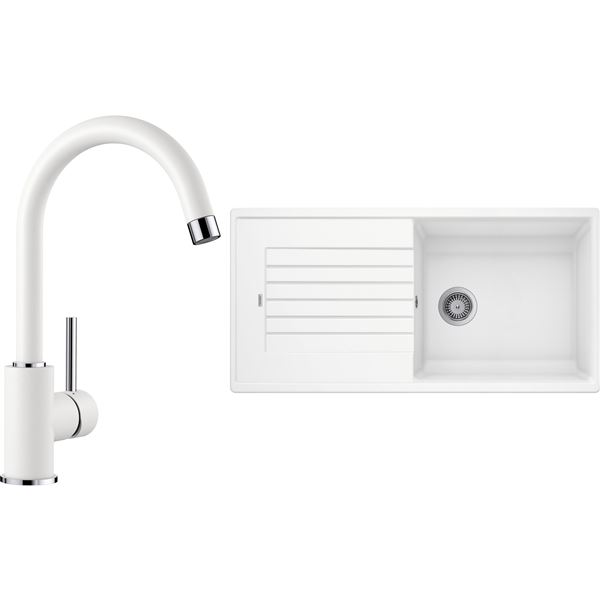 Blanco SET12-D ZIA XL 6 S biela + MIDA biela