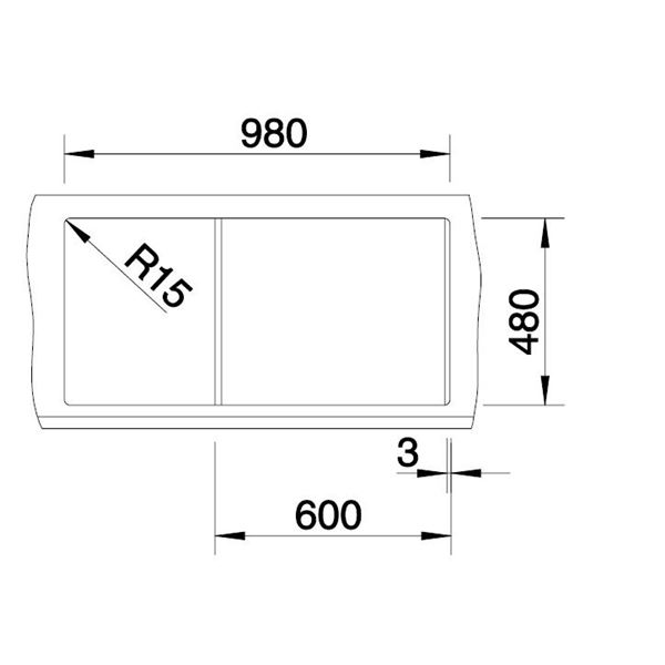 Blanco METRA 6 S biela soft 527 117