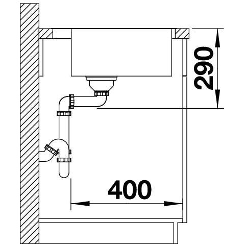 Blanco ANDANO 500-IF/A s PushControl hodvábny lesk 525 245