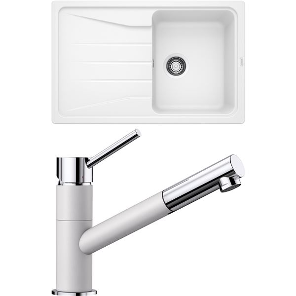 Blanco SET08-D SONA 45 S biela + KANO-S biela