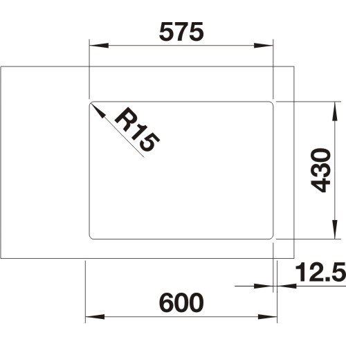 Blanco ANDANO 340/180-IF hodvábny lesk 522 973 pravý