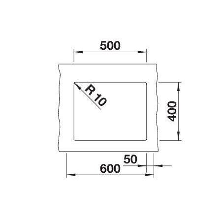 Blanco ROTAN 500-U biela soft, bez tiahla 527 146
