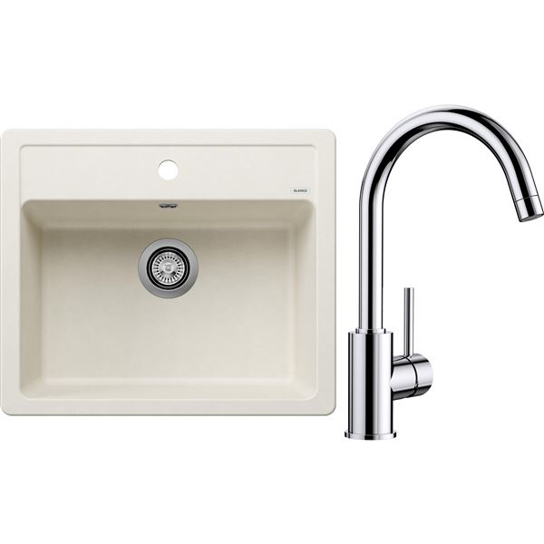 Blanco SET07-B LEGRA 6 biela soft + MIDA chróm