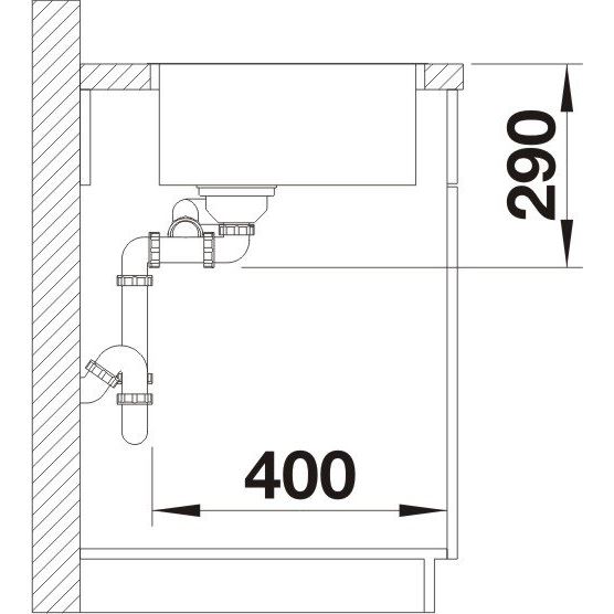 Blanco ANDANO 340/180-IF hodvábny lesk 522 973 pravý