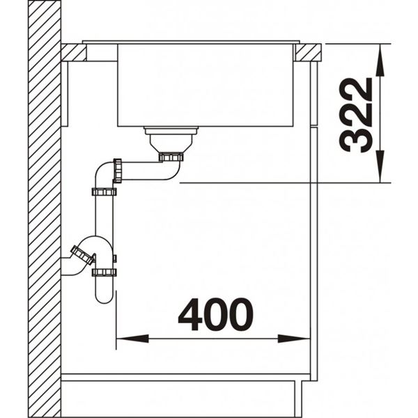 Blanco RIONA 45 čierna 526 095