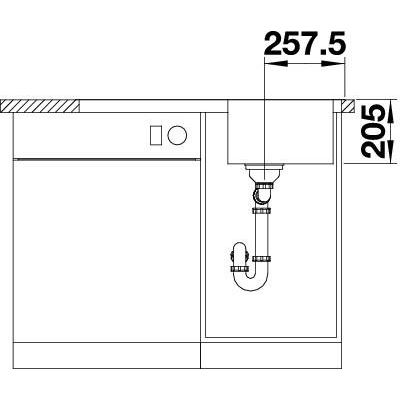 Blanco LEMIS 45 S-IF leštená nerez 523 030