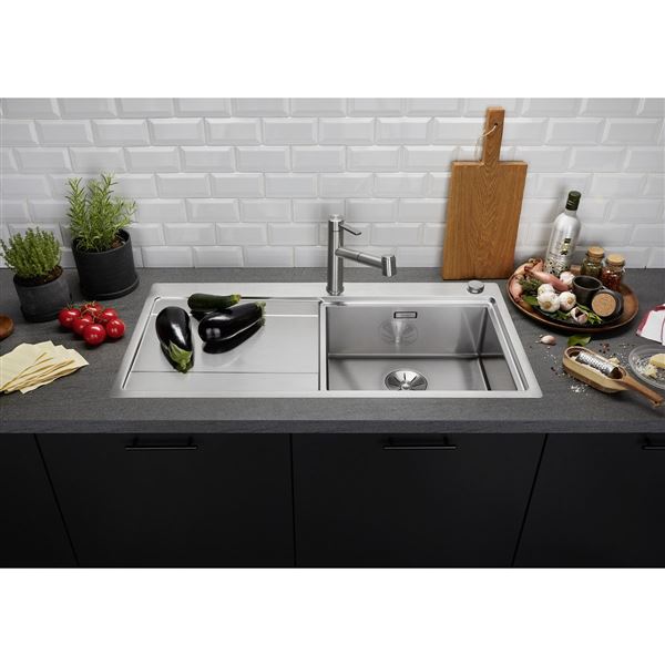 Blanco DIVON II 5 S-IF s excentrom hodvábny lesk 521 660 pravý