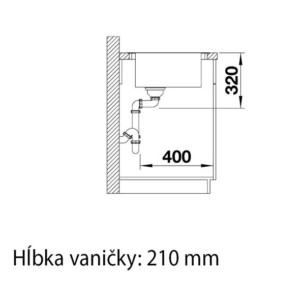 Blanco ANDANO XL 6 S-IF hodvábny lesk 523 000 ľavý