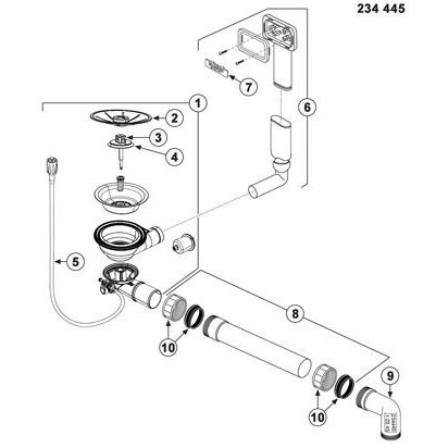 Blanco CLARON 400-IF/A nerez Durinox s PushControl 523 392