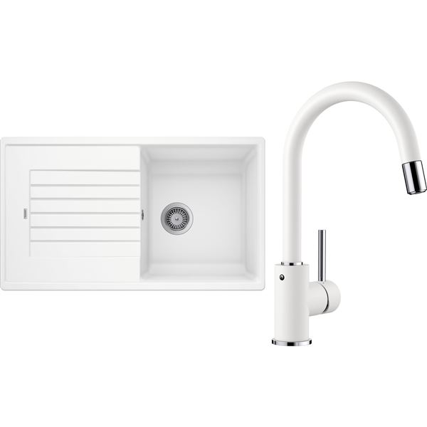 Blanco SET10-D ZIA 5 S biela + MIDA-S biela
