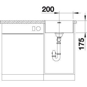 Blanco SUPRA 400-IF/A bez tiahla leštená nerez 526 352