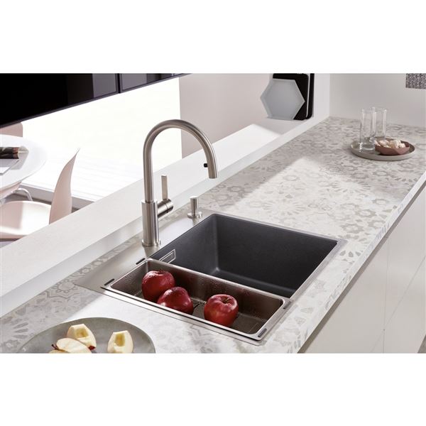 Blanco SUBLINE 500-IF/A SteelFrame antracit s tiahlom 524 111