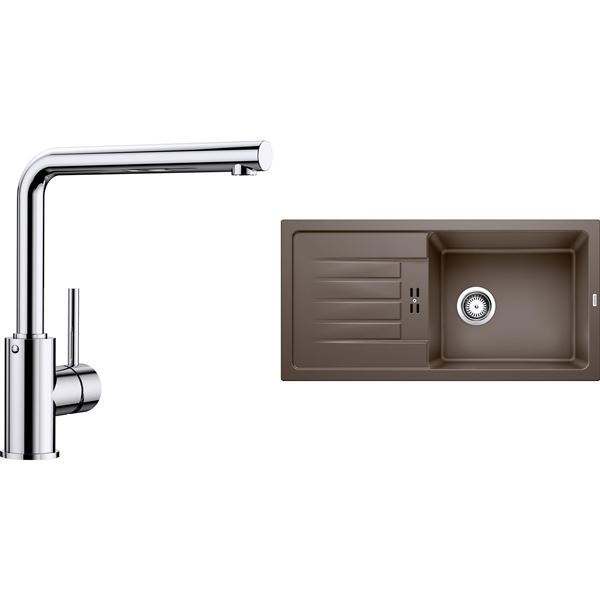 Blanco SET11-C FAVUM XL 6 S káva + MILA chróm