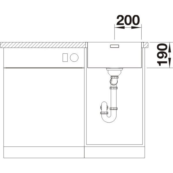 Blanco ANDANO 400-IF/A hodvábny lesk 525 244