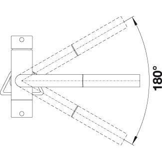 Blanco FONTAS-S II saténová zlatá so sprškou 526 694