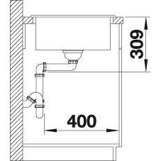 Blanco FARON XL 6 S čierna 525 896