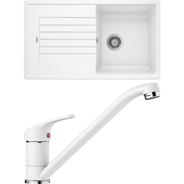 Blanco SET10-A ZIA 5 S biela + DARAS biela
