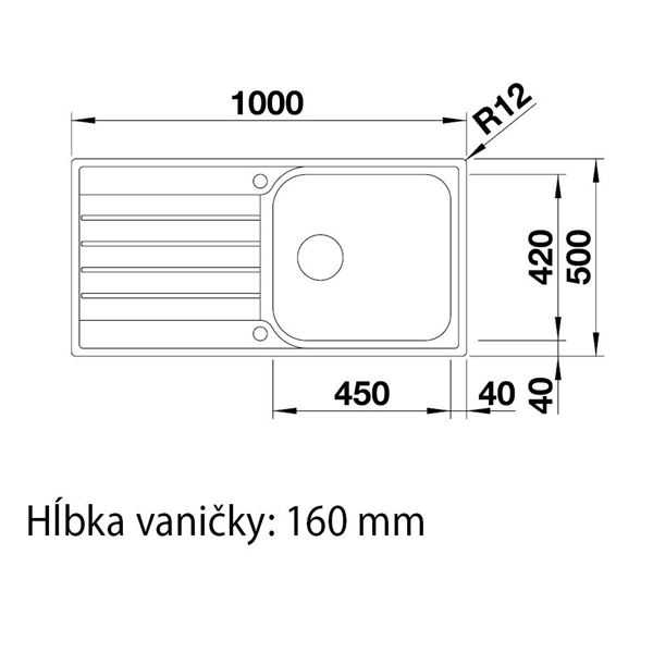 Blanco LIVIT XL 6 S leštená nerez 518 519