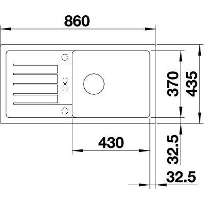 Blanco FAVUM XL 6 S biela soft 527 084