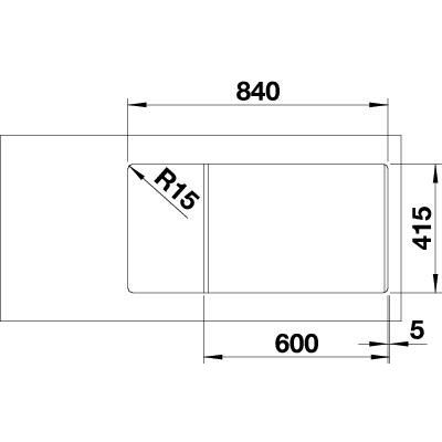Blanco FAVUM XL 6 S biela soft 527 084