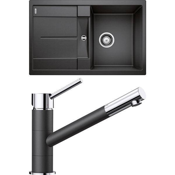 Blanco SET09-C METRA 45 S antracit + KANO antracit