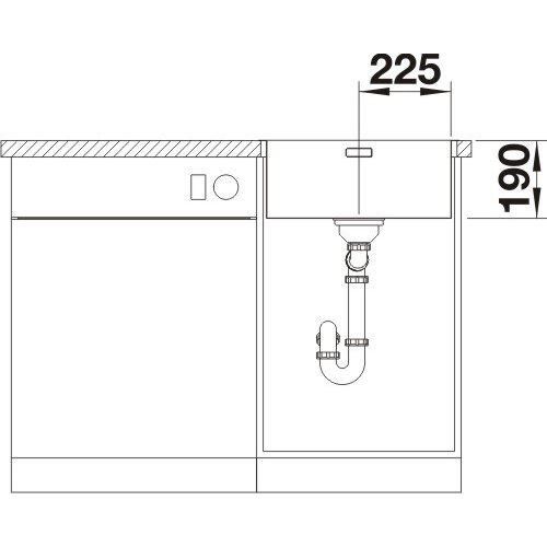 Blanco ANDANO 450-IF hodvábny lesk 522 961