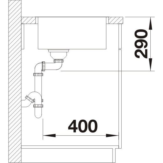 Blanco ANDANO 450-IF hodvábny lesk 522 961