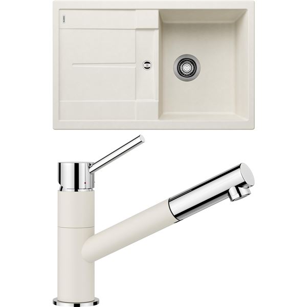 Blanco SET09-D METRA 45 S biela soft + KANO-S biela soft