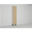 Vysoká skriňa EXPRES HDV4502 š45 x v204cm - dub Sonoma