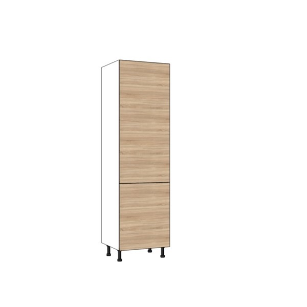 Vysoká skriňa EXPRES GD6002 š60xv204cm na chladničku s výškou 178cm - dub Sonoma