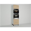 Vysoká skriňa EXPRES GM452ASTD6002 š60 x v204cm na rúru 60cm a mikrovlnku 45cm s výsuvom STANDARD - dub Sonoma