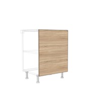 Dvierka EXPRES GSBD60 pre integrovanú umývačku 60cm - Dub Sonoma
