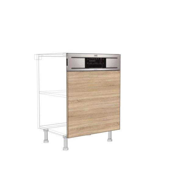 Dvierka EXPRES GSB60 pre umývačku s panelom 60cm - dub Sonoma