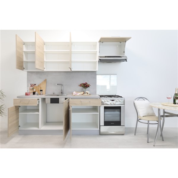 Horná skrinka EXPRES WD6002 š60 x v 72cm - Dub Sonoma