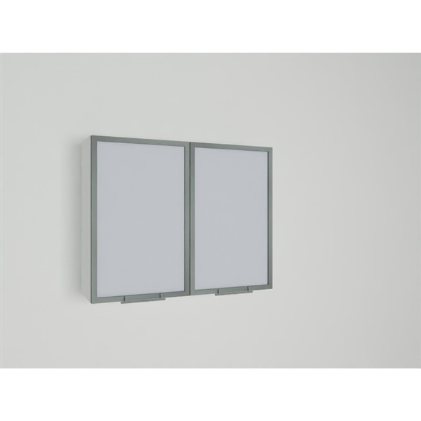 Horná skrinka EXPRES WG9002 š90 x v72cm so sklenenými dvierkami